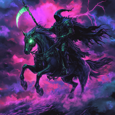 Dark Unicorn Rider