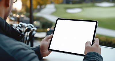 Empty iPad Pro Mockup