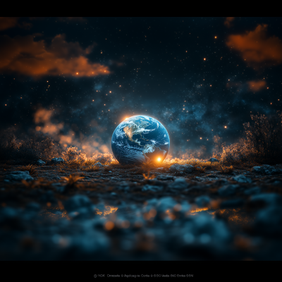 Digital Fantasy Landscape