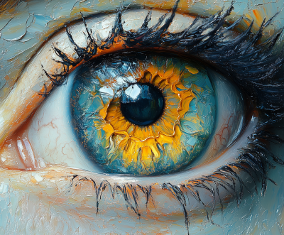 Close-Up of Eye Anatomy