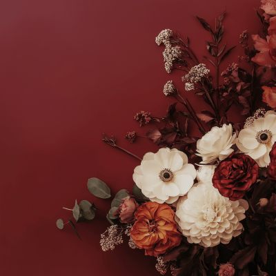 Maroon Background for Funeral