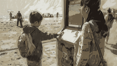 Mother and Child Sketch