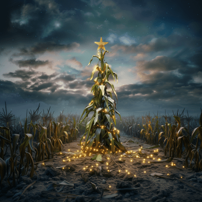 Christmas Cornstalk