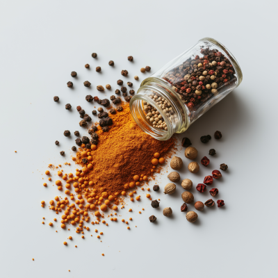 Aromatic Spices Arrangement