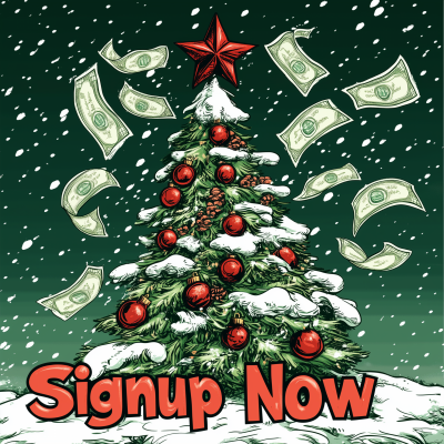 Christmas Signup Now Logo