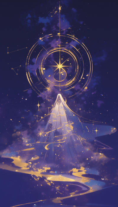 Mystical Tarot Card Design