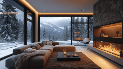 Cozy Mountain Living Room