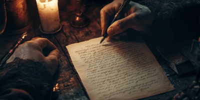 Epic Letter Writing Banner