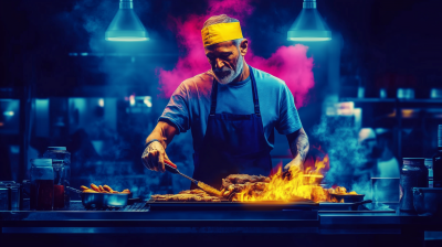 Grilling in the Flames
