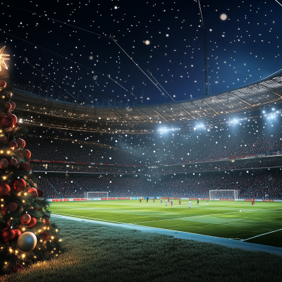 Christmas Soccer Stadium