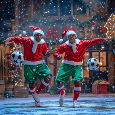 Soccer Elves Celebration