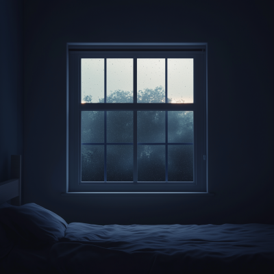 Looking Out the Bedroom Window