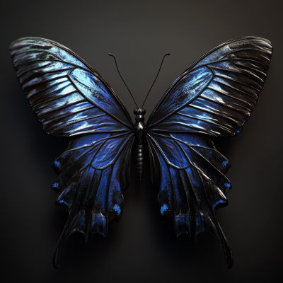 Iridescent Butterfly Texture