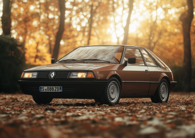 1992 Renault Car in Urban Setting