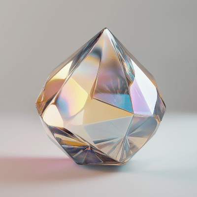 Realistic Cut Diamond