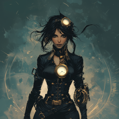 Steampunk Heroine