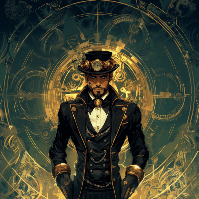 Steampunk Male Character