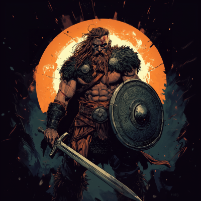 Epic Viking Warrior