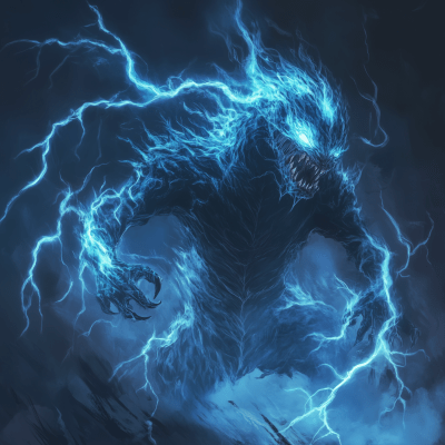 Electric Elemental Monster