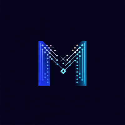 Modern Tech Logo M
