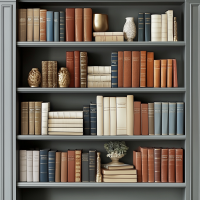 Pastel Book Shelf