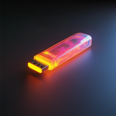 Glowing USB Stick