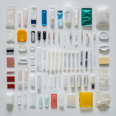 Medical Monitoring Supplies Still Life