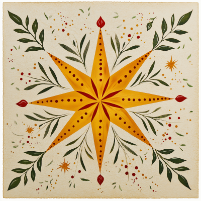 Christmas Star Card