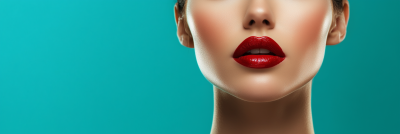Red Lip Portrait
