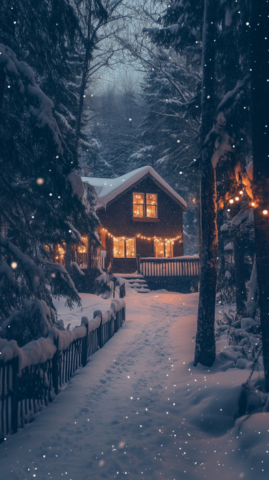 Cozy Winter Scene