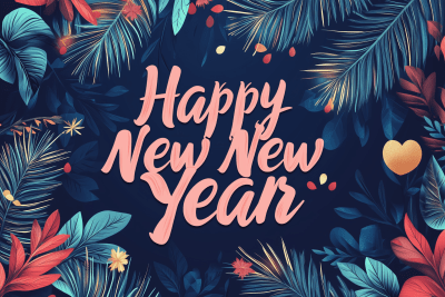 Happy New Year Card