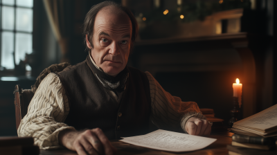 Cinematic Portrait of Bob Cratchit