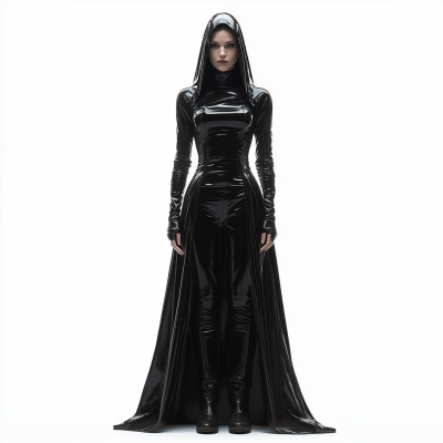 Elegant Woman in Black