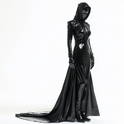 Elegant Woman in Black
