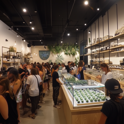 Minimalist Cannabis Dispensary