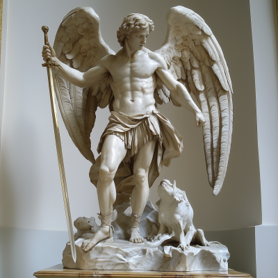 Archangel Michael vs Lucifer