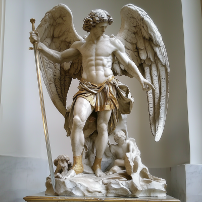 Archangel Michael Statue