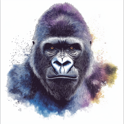 Threatening Gorilla