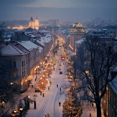 Vilnius at Christmas