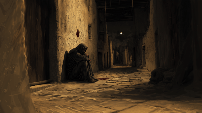 Traditional Arabic Man in Historical Attire