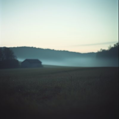 Blurred Country Scene