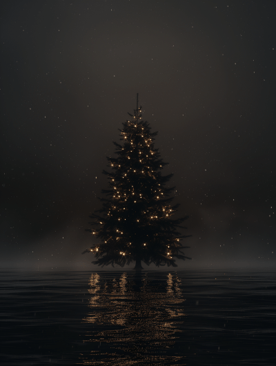 Christmas Tree Silhouette