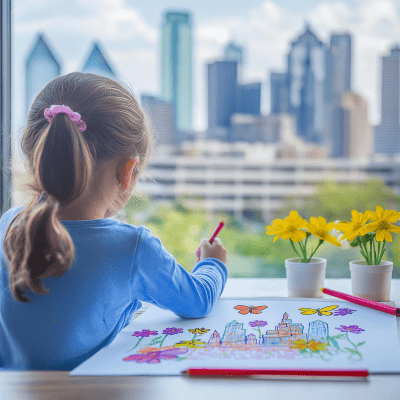 Kids Crayon Drawing