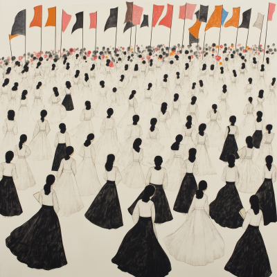 Korean Women in Hanbok