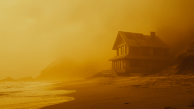Foggy Beach House