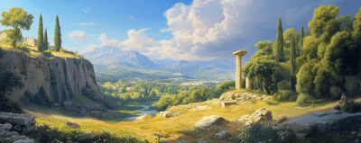 Ancient Greek Valley