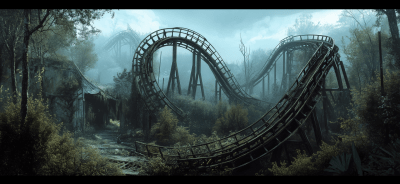 Abandoned Roller Coaster