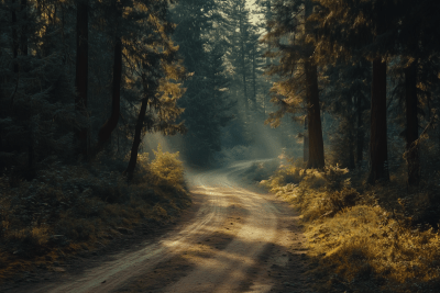 Mystical Forest Road