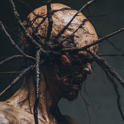 Horrific Human Spider Hybrid