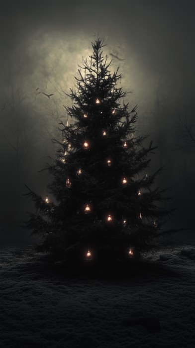 Eerie Pagan Christmas Tree